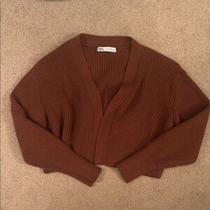Zara Women's Rust Cardigan